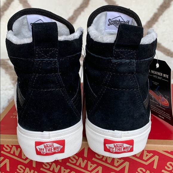 VANS SK8-Hi MTE Black/Black/Marshmallow WMNS - Picture 10 of 16